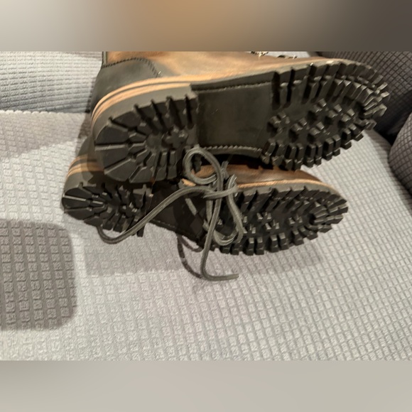 Freebird Hikers Womens Brown Leather Lace-Up Boots 8 - Picture 2 of 3